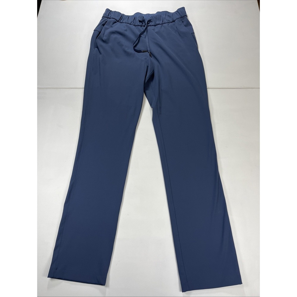 Lululemon On The Fly Pant Tall 33 Blue Womens Size 8 W5BQ7T Luxtreme 33" Inseam